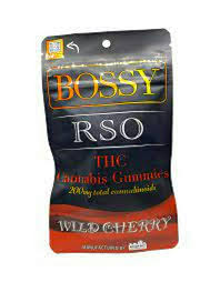 Bossy Wild Cherry RSO Gummies 200mg