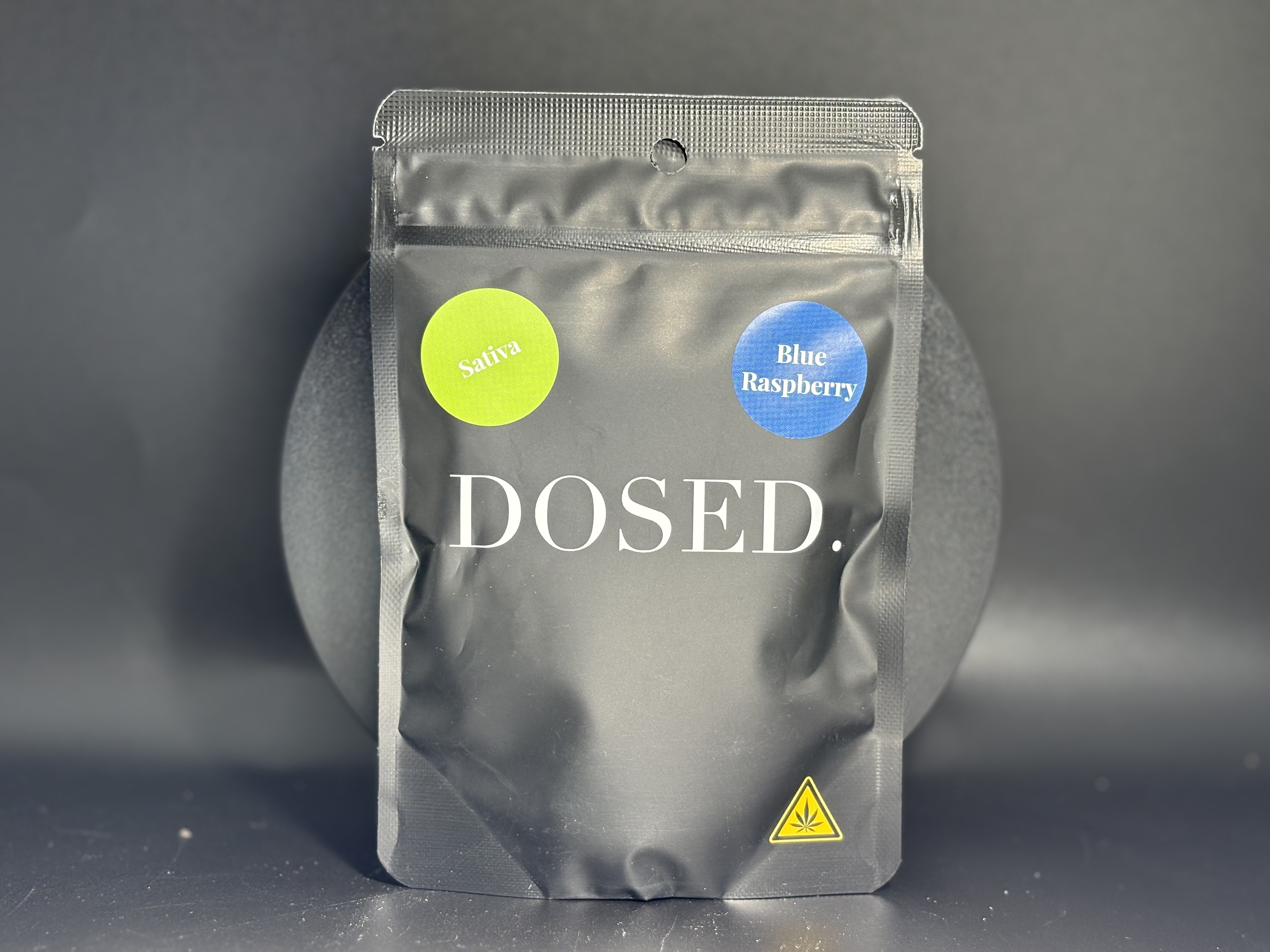 Dosed - 10 Piece Gummies - 104.68 MG - Blue Raspberry Sativa