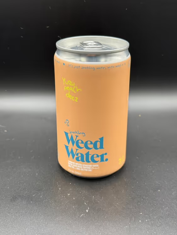 Peach Deez Cannabis Infused Sparkling