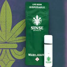 SINSE LIVE RESIN DISPOSABLE JUNGLE COOKIE (S/H) .5G