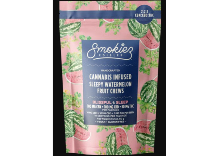Sweet Sleepy Watermelon | THC : CBN : CBD Gummies | 10pk | 100mg