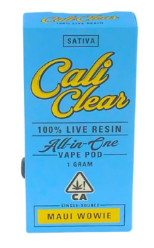 Cali Clear Maui Wowie Live Resin All In One