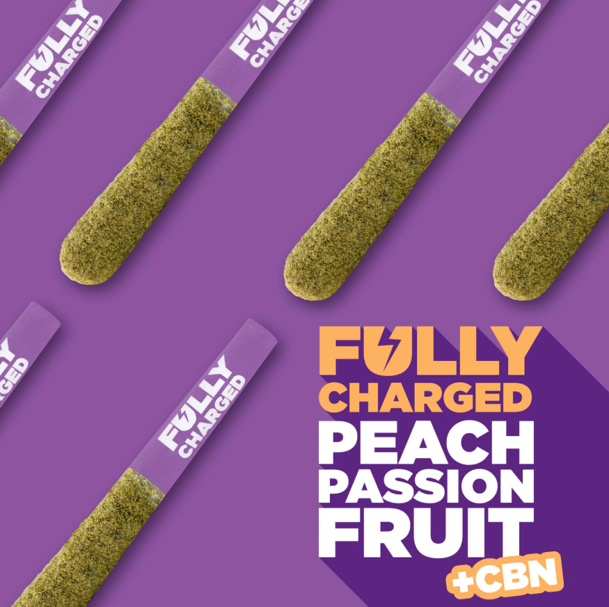 Peach Passionfruit Kush 3x0.5g CBN Infused Pre-Rolls