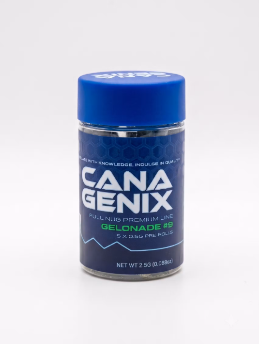 Canagenix | Gelonade #9 | 0.5g Prerolls | 5pk | 2.5g