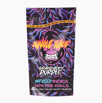 Jungle Juice Infused Multi Pack Pre Rolls- Granddaddy Purp