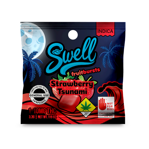 Swell Strawberry Tsunami (Indica) Single 10mg