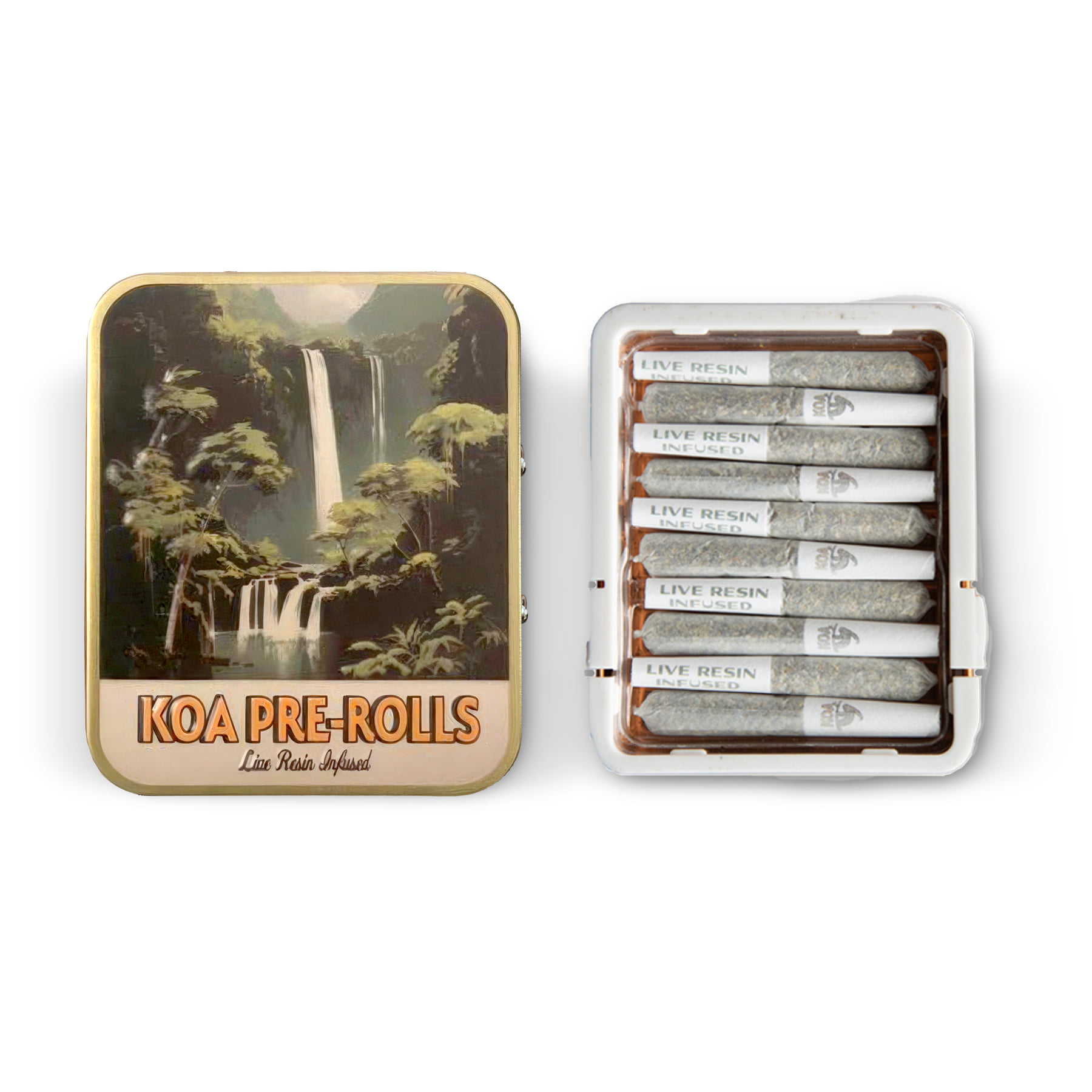 Indica Live Resin Infused Pre-Roll Pack | 10 x 0.35g