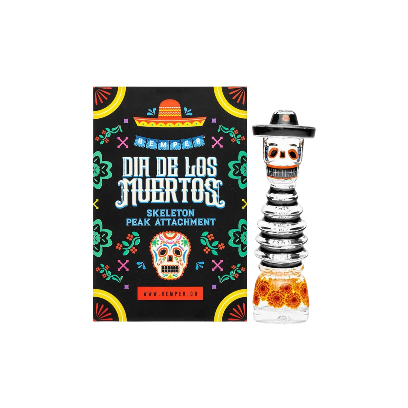 Hemper - Puffco Peak Top - Dia De Los Muertos