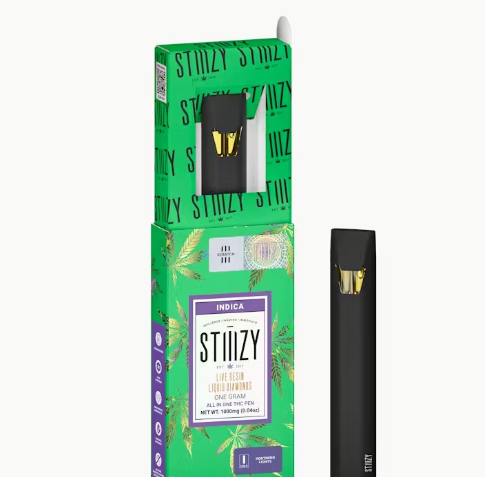 Stiiizy | Northern Lights | 0.95g Live Resin Disposable