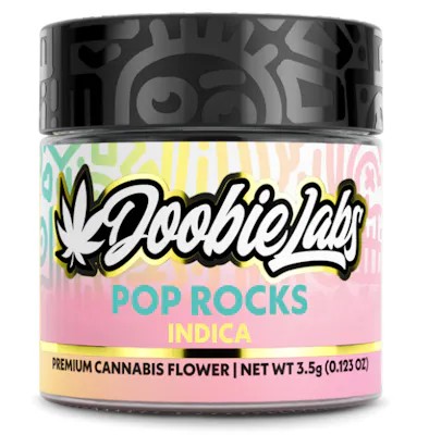Doobie Labs | Flower | Jar | Pop Rocks | 3.5g | Indica | THC 26.13%