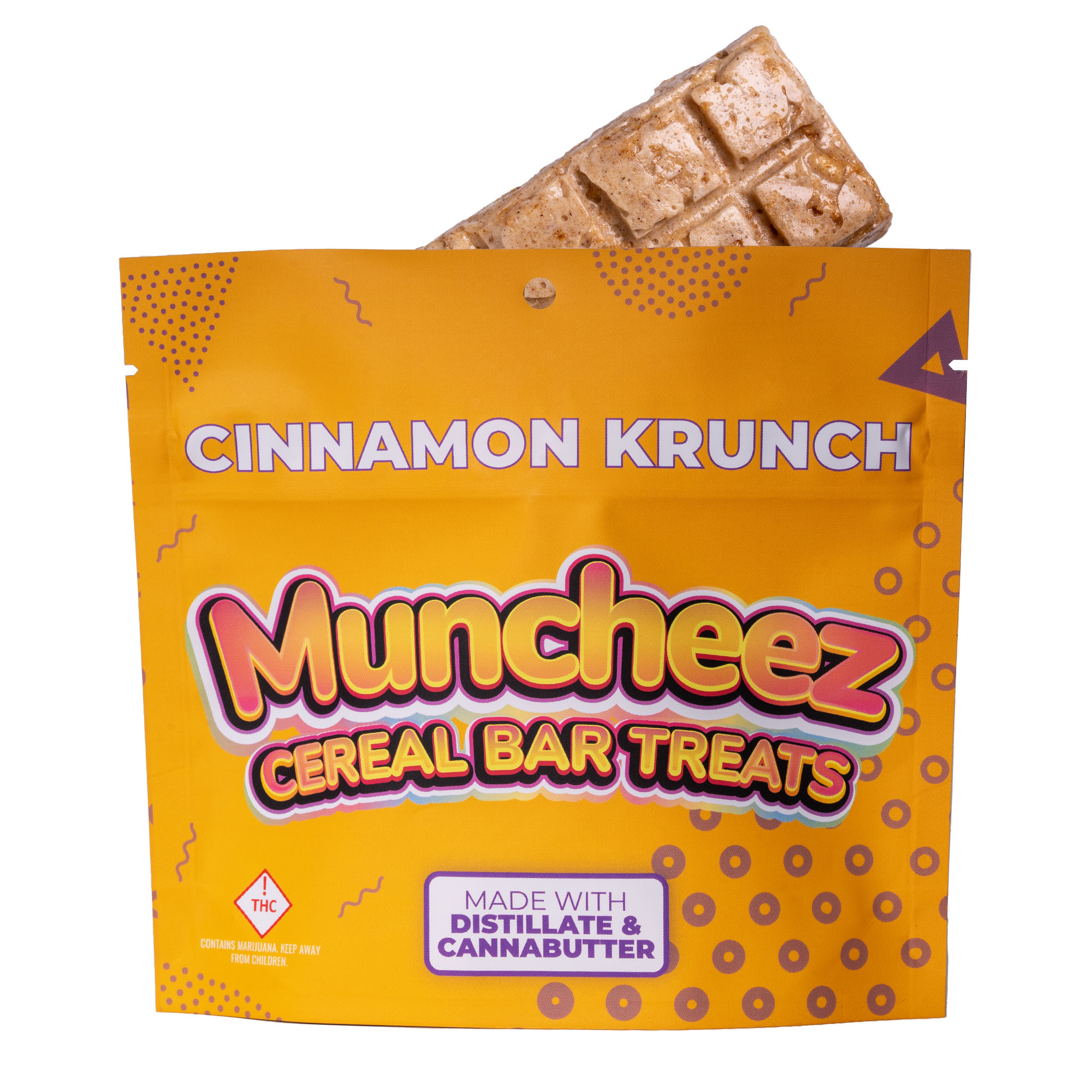 Cinnamon Krunch  | Muncheez Cereal Bar (100mg)