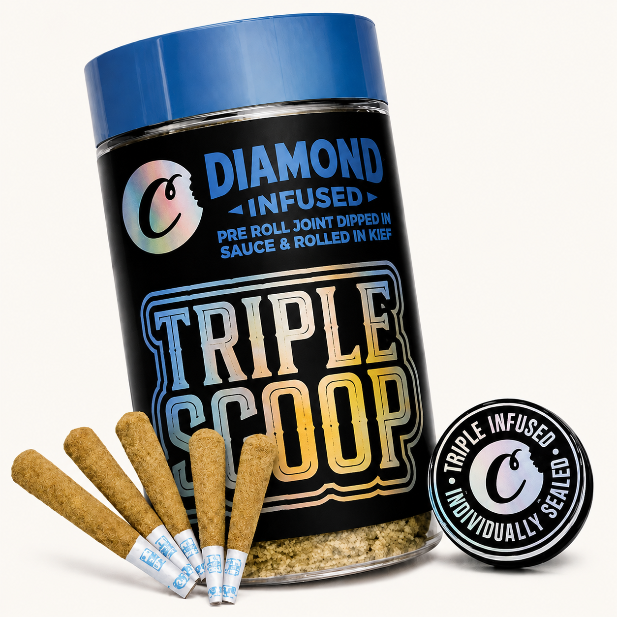 COOKIES - TRIPLE SCOOP - INFUSED PREROLL - 5PK