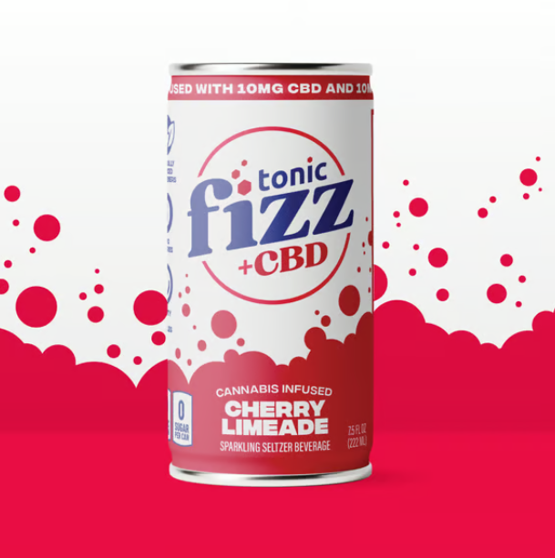 1:1 Cherry Limeade - THC:CBD - Fizz Shortie - 10mg - 7.5oz