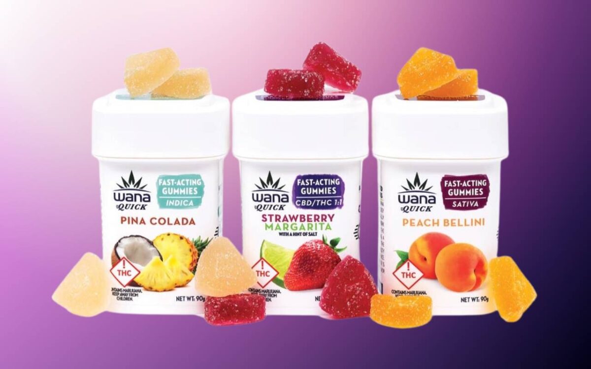 Wana Quick | 100mg | Pina Colada | Fast-Acting