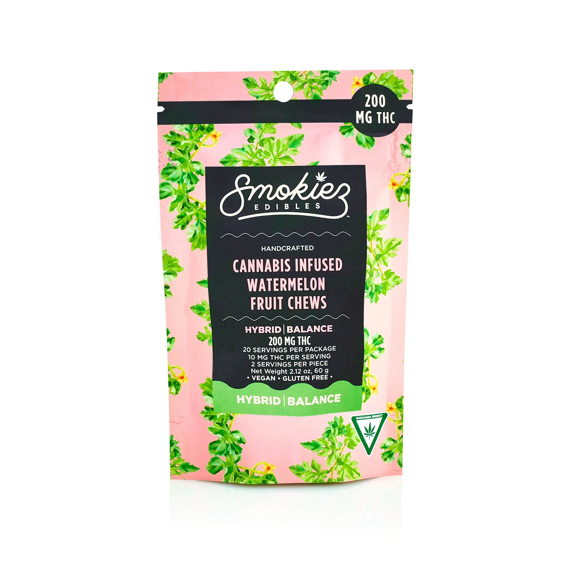 SMOKIEZ | SWEET WATERMELON | 200MG GUMMIES