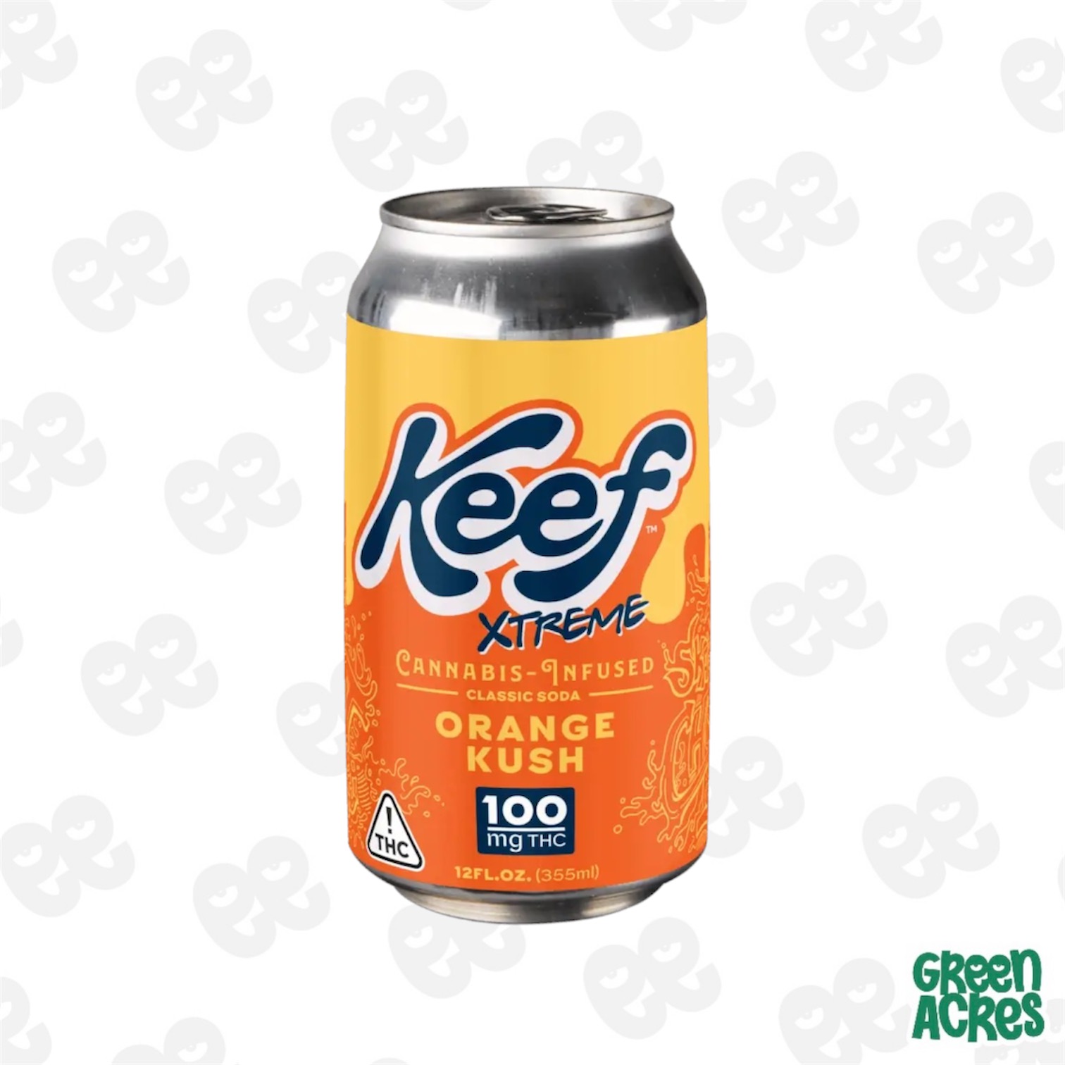 Orange Kush 100MG THC Infused Soda