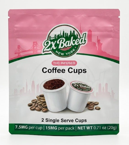 Coffee Cups | 2pk | 15mg