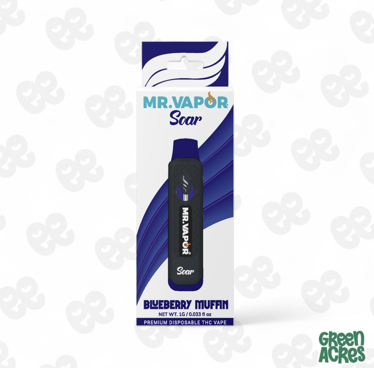 Blueberry Muffin 1G Vape Disposable