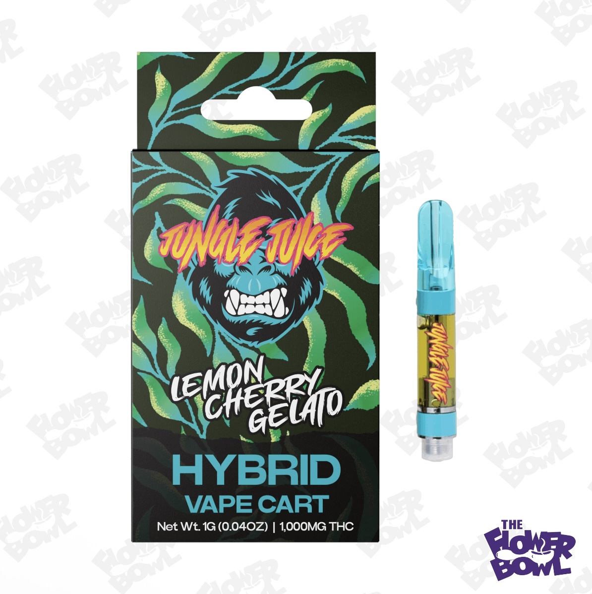 Jungle Juice: Lemon Cherry Gelato (H) 1G Cart