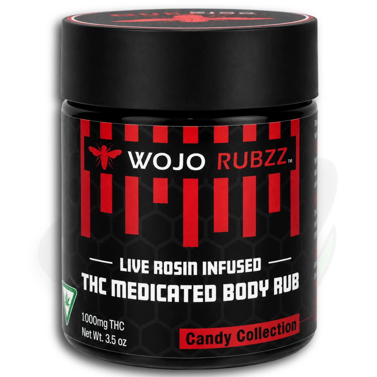 Wojo Rubzz | Candy Collection Rosin Body Rub