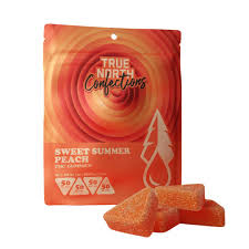 True North | Sweet Summer Peach 4x50mg Gummies