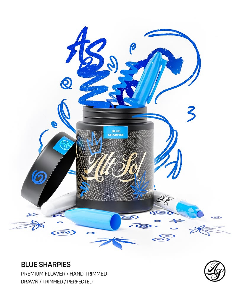 Blue Sharpies 5/Pack PreRoll