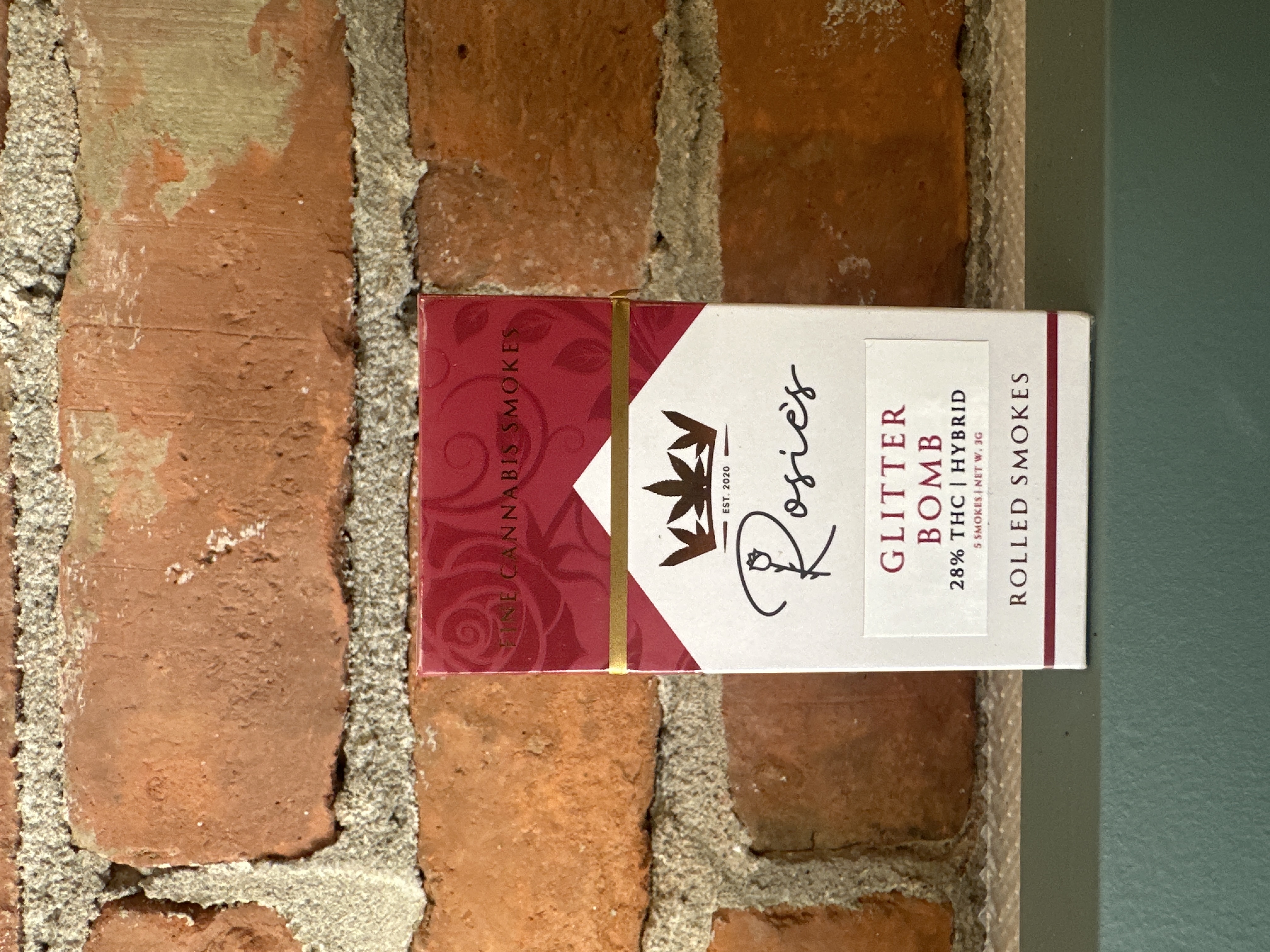 Rosie's Reds Pre-Roll | 5 Pack | Glitter Bomb