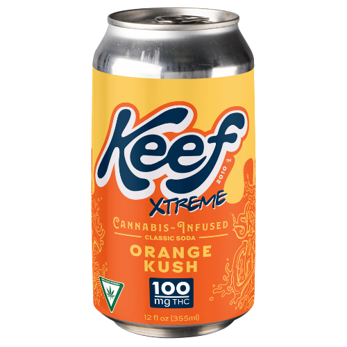 Keef Orange Kush Infused Soda 100mg THC