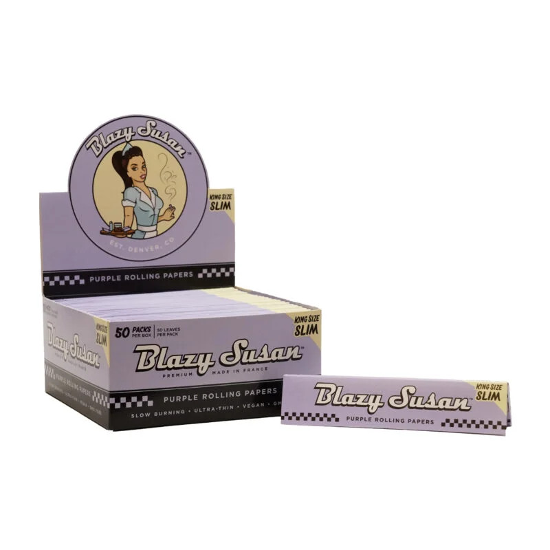 Blazy Susan | King Size Purple | Cones | 3pk