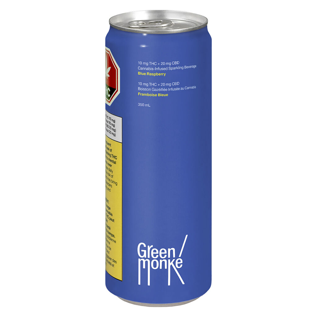 Green Monke - Blue Raspberry - 350ml