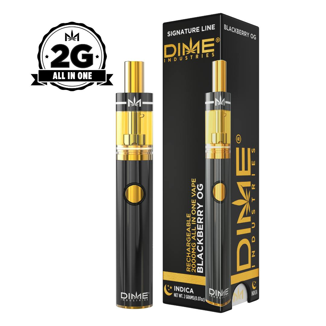 DIME - Blackberry OG - 2g - Disposable Vape