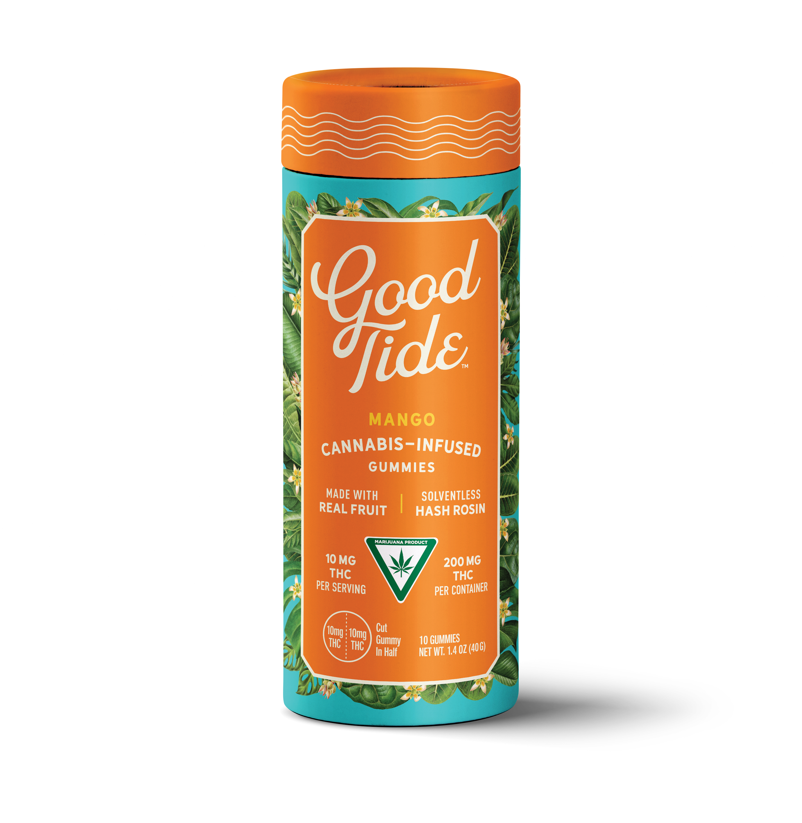 WYLD Good Tide | Mango | Infused Gummies | 200mg | Indica