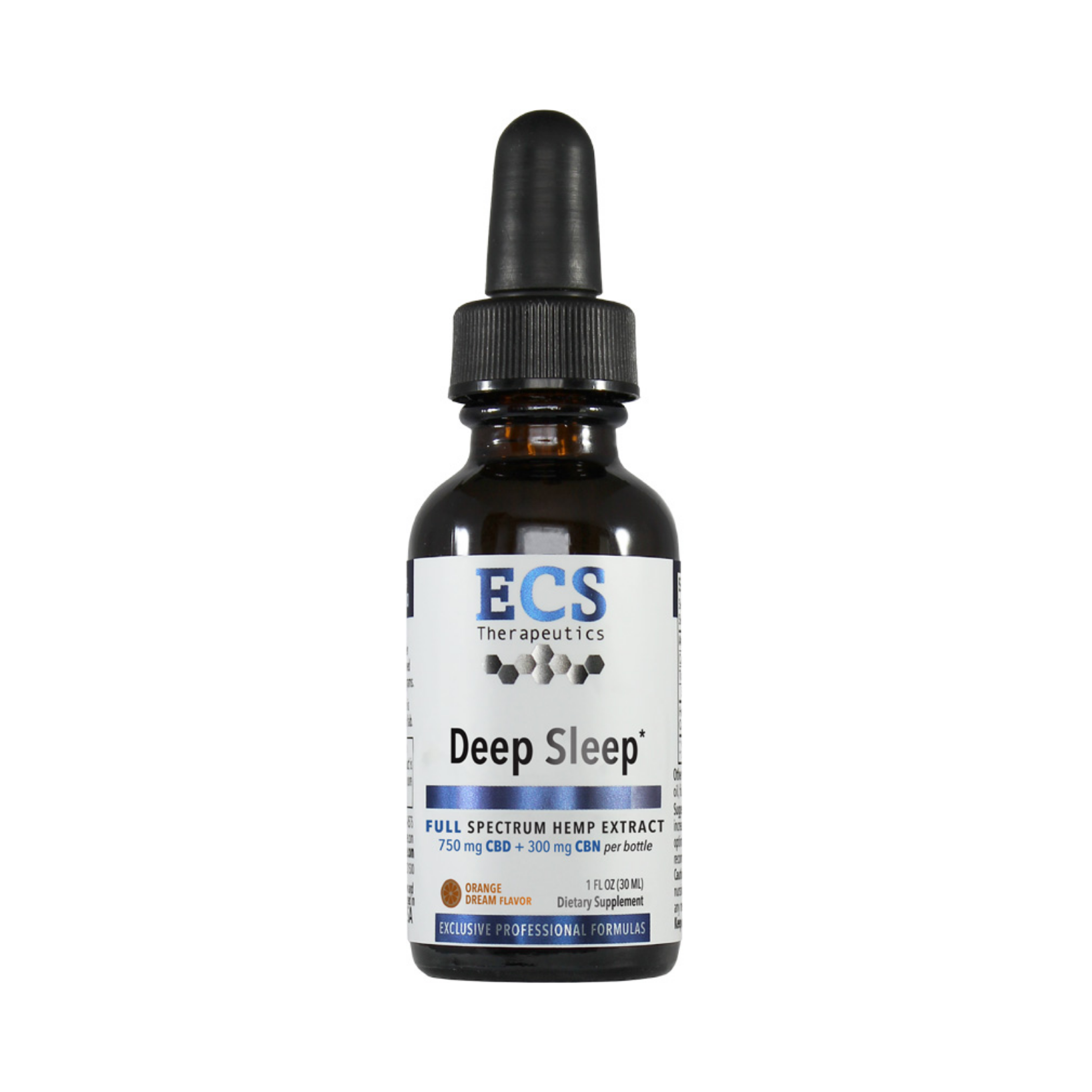 ECS Therapeutics - Orange Dream Deep Sleep CBD:CBN 5:2 Tincture Drops - 30ml