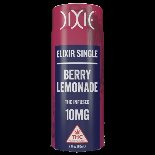 10mg Berry Lemonade Single Serving Elixir - 10mg