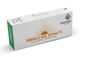 Emerald Bay Extracts Apple Fritter Balanced CBD 1:1 Syringe
