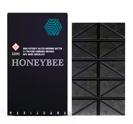 Honey Bee - Salted Brownie Batter 300mg 1:1  Chocolate