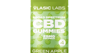 Vlasic - CBD Broad Spectrum Green Apple - 100mg Mini Pack Gummies
