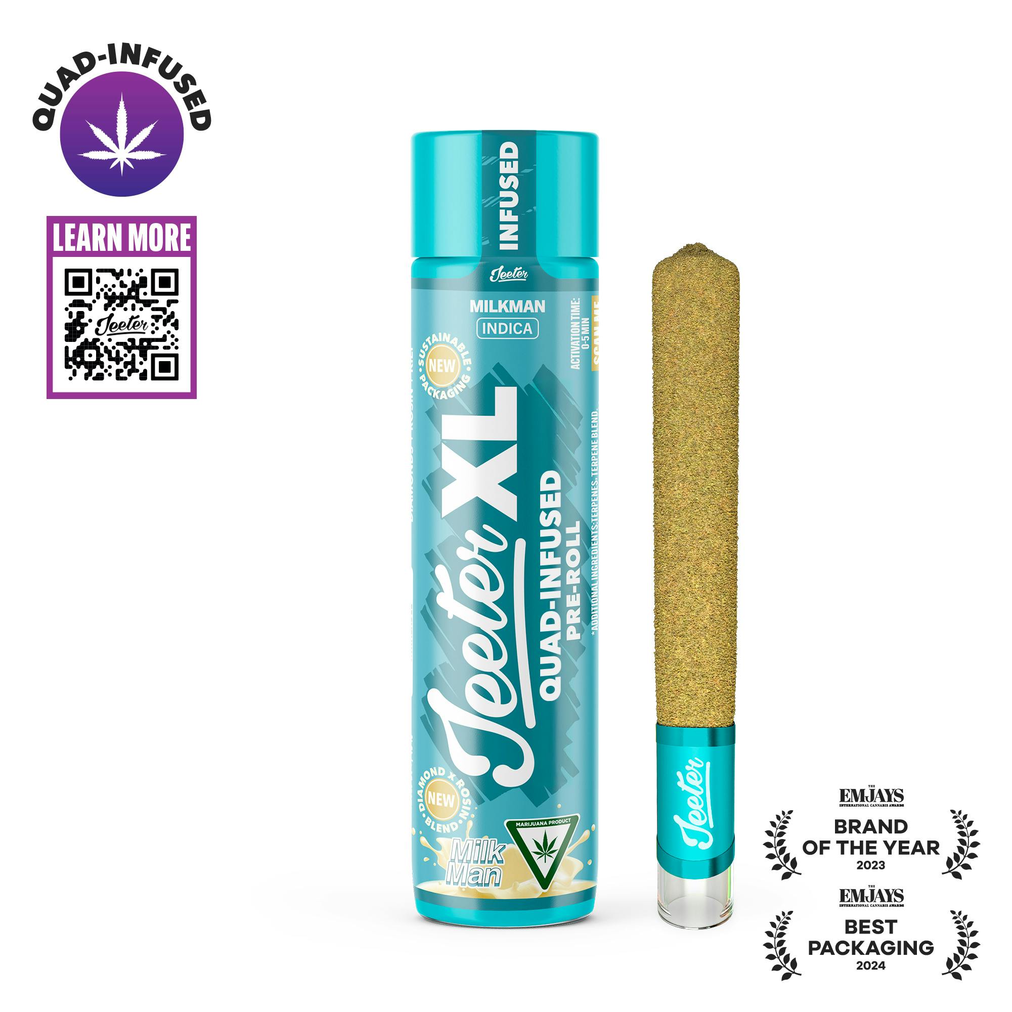 Milkman | Quad-Infused XL Pre-Roll | 2g