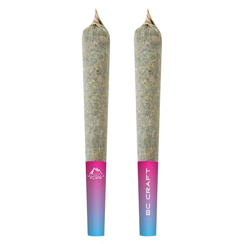 Valhalla Flwr : Cosmic Cherry Diamond Infused Pre-Rolls (3pk)