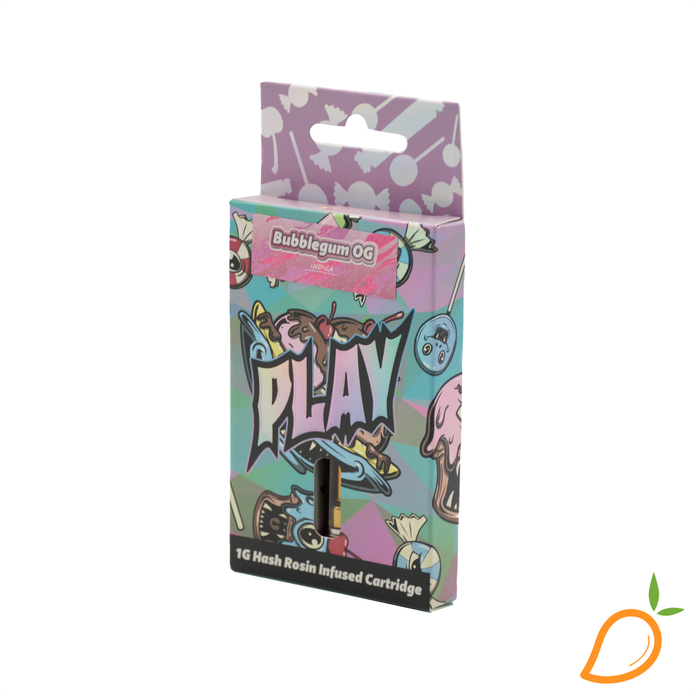 1g Bubblegum OG Hash Rosin Infused Vape Play Cannabis