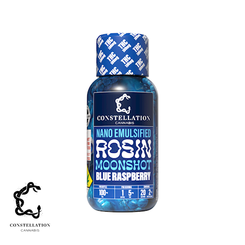 Constellation Blue Raspberry (Indica) 100mg Rosin Moonshot