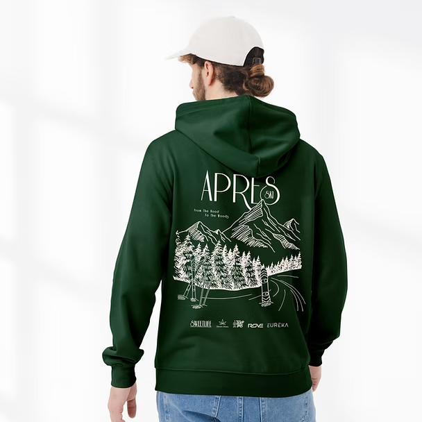 Apres Ski Hoodie S/m/l/xl Hunter