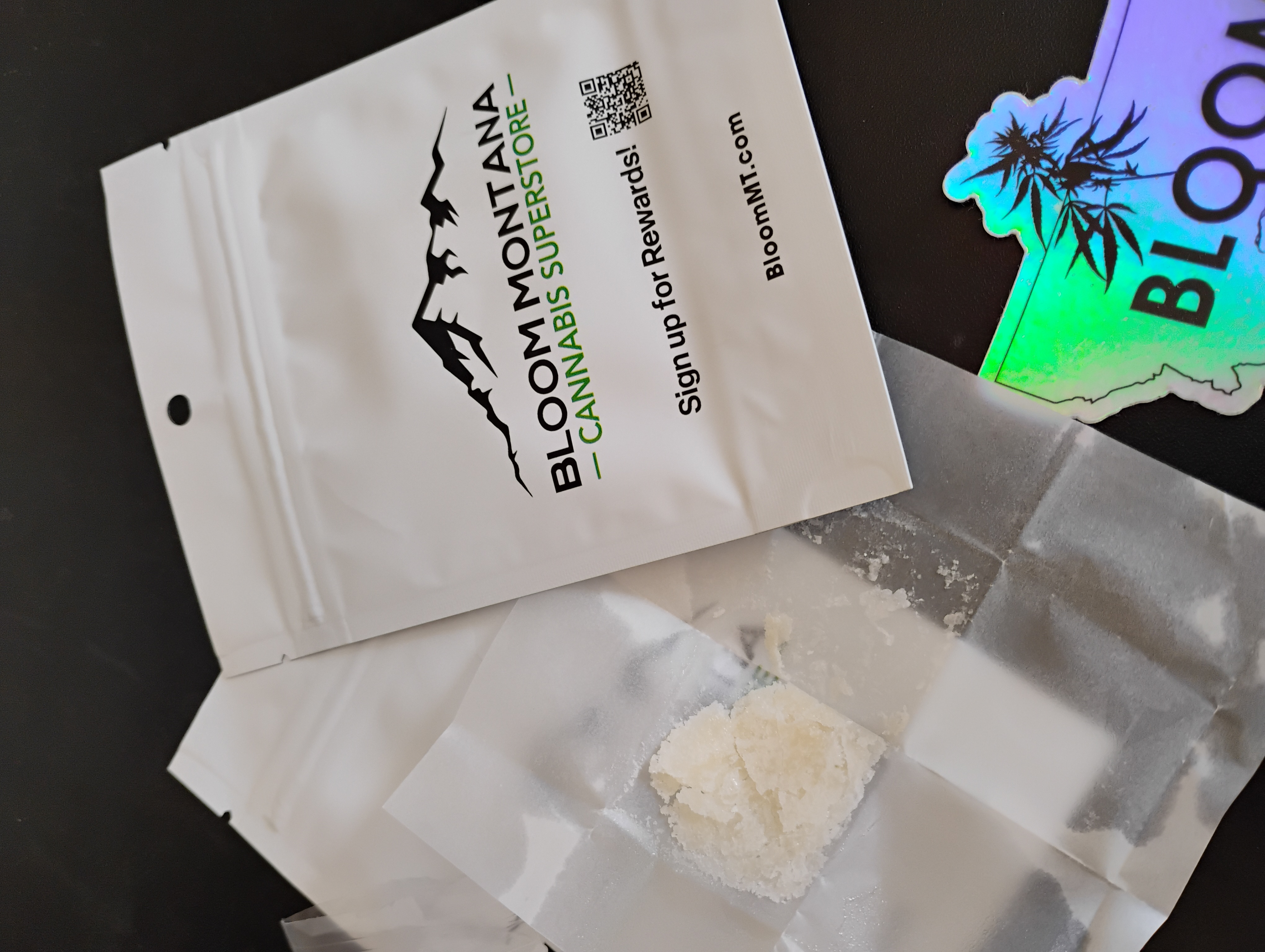 Bloom Montana (1g Shatter-Select-Cheetah Piss)