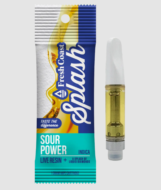 Splash - Live Resin Cartridge - Sour Power