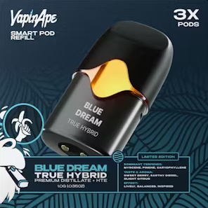 Vapin Ape Blue Dream 3-pk pods w/ battery (3.0g)