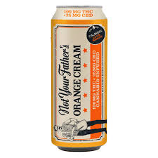 EDIBLE (LIVE RESIN BEVERAGE) 100MG THC + 25MG CBD - 16 OZ - ORANGE CREAM