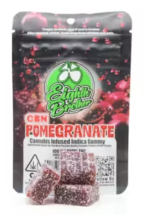 Brother Pomegranate CBN Cut-a-Dose Gummy Single 100mg