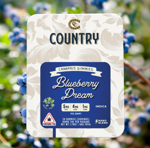 Gummies | Blueberry Dream | 5mg Per Serving | 20pk