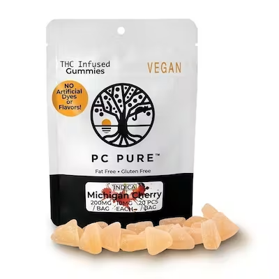 PC Pure Gummies Indica Michigan Cherry | 200mg
