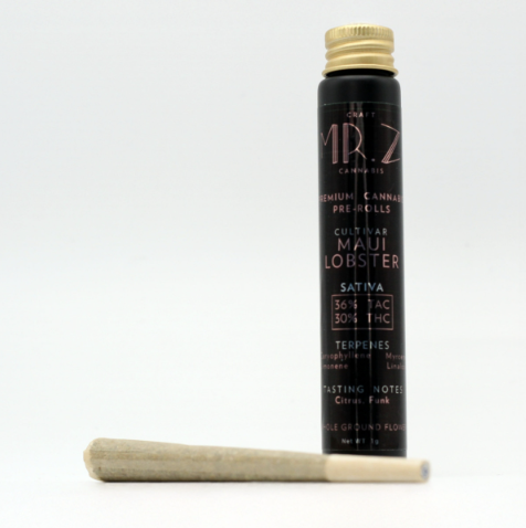 Mr. Z Craft Cannabis | Maui Lobster | Pre -Roll 1g